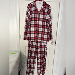 Carter's Festive Red and Green Plaid Shirt